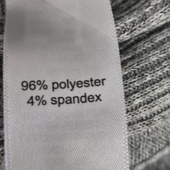 Gray Floral Knit Top Size XS - Picture 4 of 4